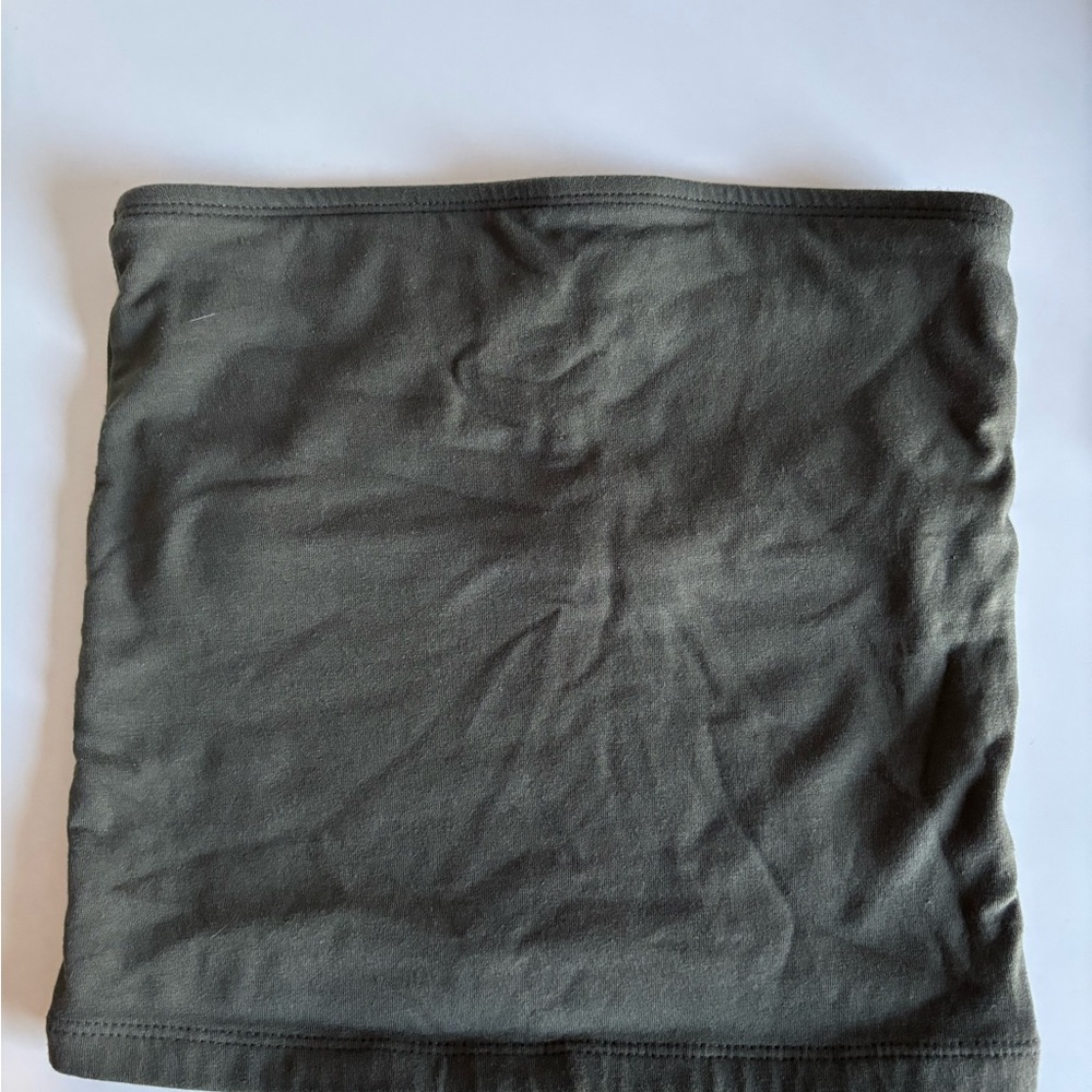 Old Navy Olive Green Tube Top - Dark Olive